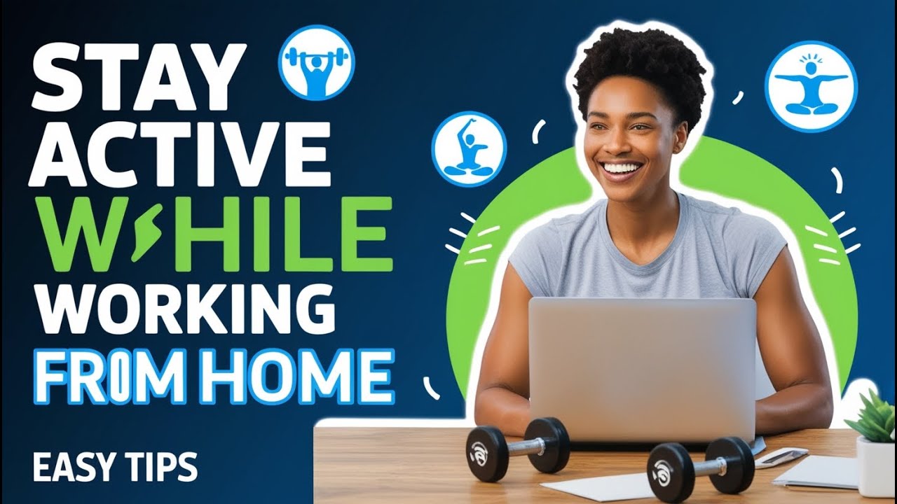 "How to Stay Active While Working From Home" - YouTube