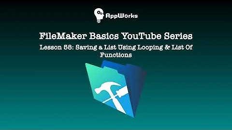 Lesson 58: Saving a List using Looping & List Of Functions