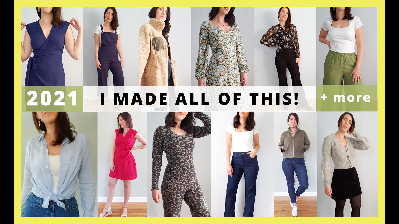 Download Everything I Made in 2021 | Sewing projects from my handmade wardrobe