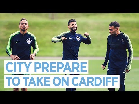 CITY PREPARE TO TAKE ON CARDIFF | TRAINING | MAN CITY