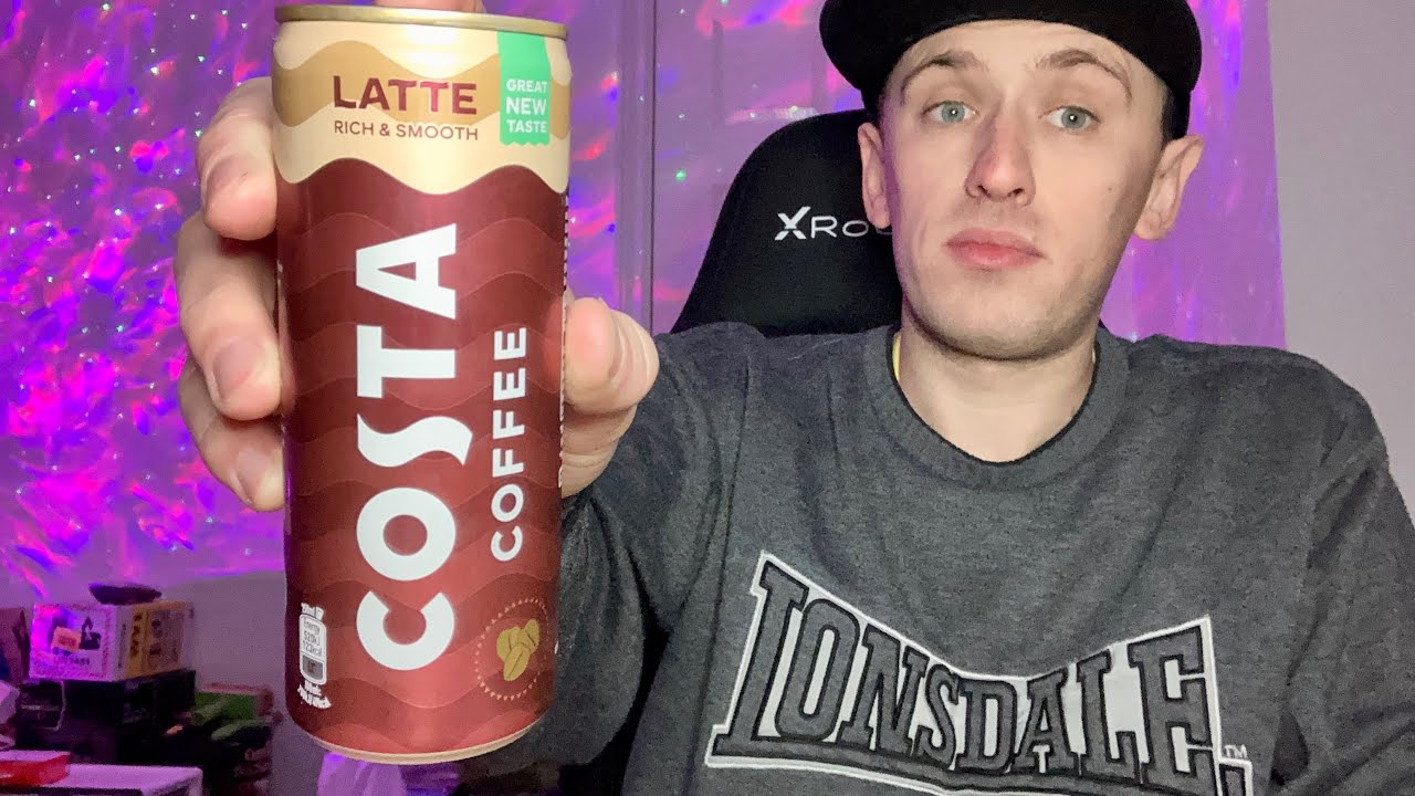 Drink Review Costa Coffee Iced Coffee; Latte YouTube