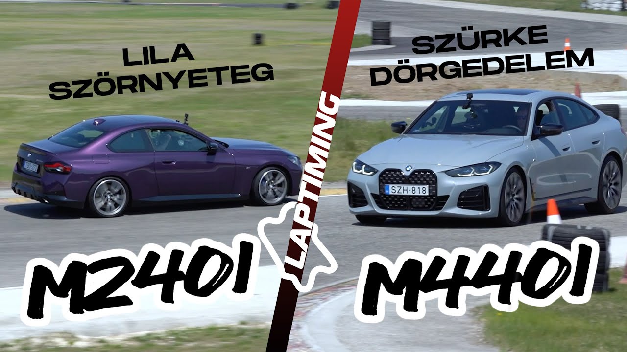 VARIÁCIÓK 40i-re! - BMW M240i vs. BMW 440i (Laptiming Ep. 229.) - YouTube