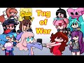 FNF - Tug of War but Girl Characters Sing It 🎤 (Every Turn a Different Character Sings)