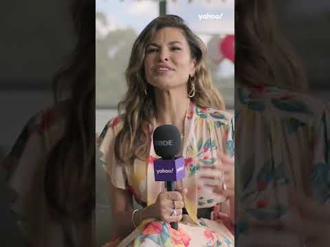 Eva Mendes On Ryan Gosling's 'Barbie' Transformation | Shorts Yahooaustralia