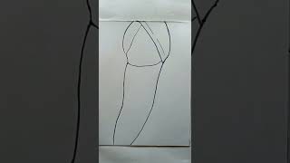 menggambar wanita bercadar#shorts