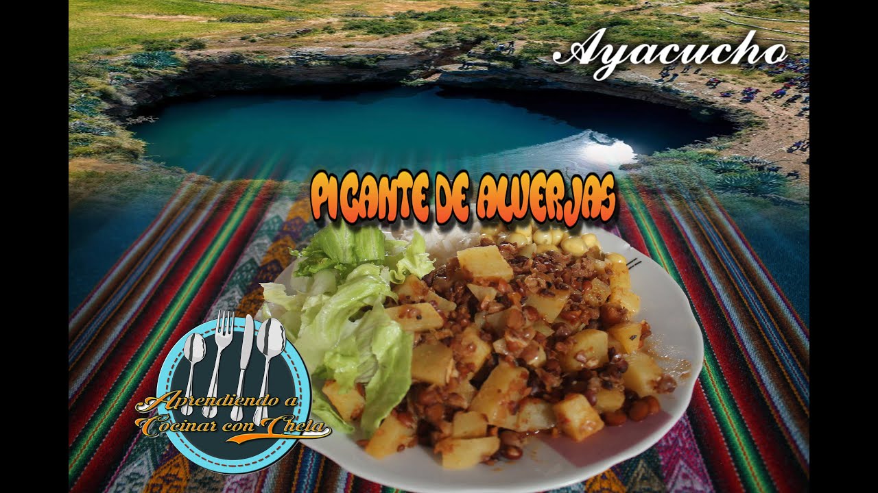 Como  Preparar picante de alverjas HD Ayacucho - vilcashuaman