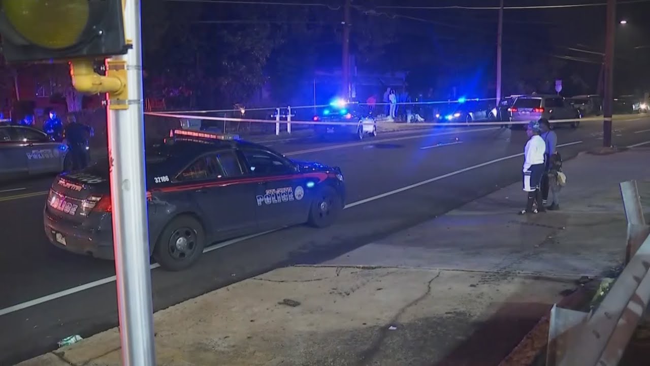 Atlanta Officer Struck By Car - YouTube