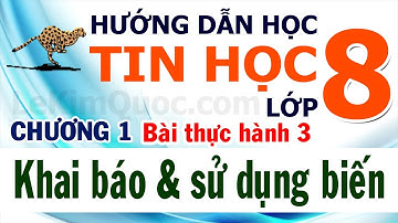 🐆 Hướng Dẫn Học Tin Học Lớp 8 🐆 Chương 1: Lập trình đơn giản 🐆 Bài thực hành 3