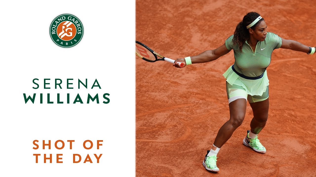 erotisk samle jury Shot of the Day #4 - Serena Williams | Roland-Garros 2021 - YouTube