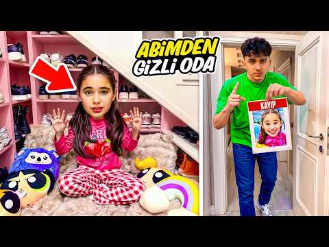 ELİF SİNEM ABİMDEN GİZLİ ODAYA KAÇIŞ !! ODAMI TAŞIDIM !!