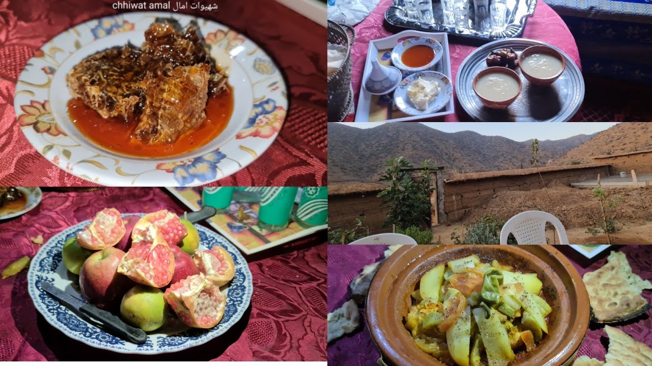 عادت وتقاليد الامازيغية في إستقبل الضيوف جولة في البادية معنات بعد الزازل