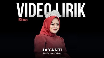 JAYANTI - NINA GASENTRA | VIDEO LIRIK | LAGU SUNDA VIRAL