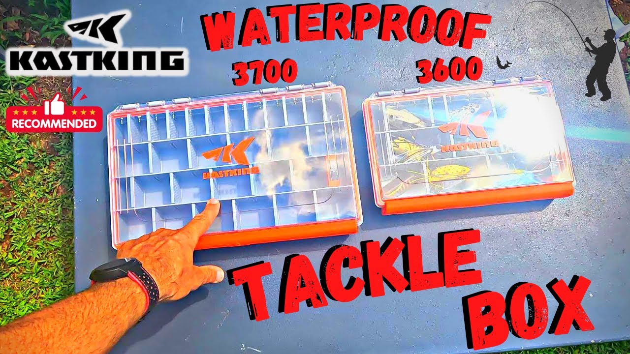 KastKing HyperSeal Waterproof Tackle Box - Unboxing/Review 