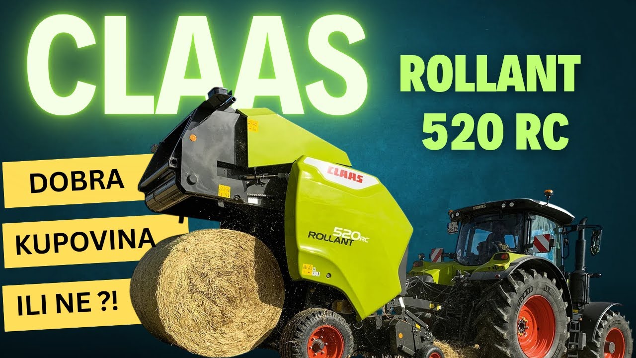 VALJA LI OVA BALIRKA ??!! - CLAAS ROLLANT 520 RC // Recenzija