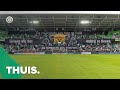 𝗧𝗛𝗨𝗜𝗦. Gekkenhuis voor en na de wedstrijd tegen Jong Ajax!💚