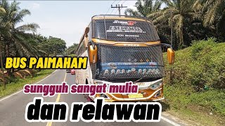 PAIMAHAM HADIR SAAT BUS MEDAN JAYA DAPAT MUSIBAH