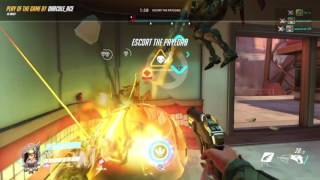 Overwatch Origin Edition - How To Denie Enemy Reaper Quintuple Kill Teabag POTG