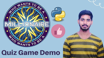 Who Wants to be a Millionaire (KBC Quiz Game) Using Tkinter Python || Demo