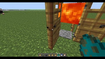 minecraft how to make a simple mob trap