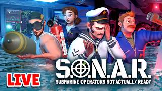 We’re NOT Qualified to Drive a Submarine 😂🚢 | S.O.N.A.R. | !lights