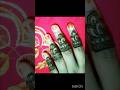 finger art #henna #art #mehendi #design