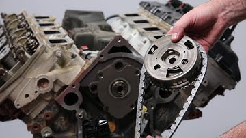 5.7 liter HEMI engine installation of the VVT actuator