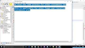 java tricks and shortcuts in netbeans