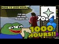 [osrs]F2P UIM The Final Progress Vid -  THIS IS MY F2P UIM AT 1000 HOURS!!