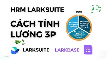 HRM LARKSUITE: Hướng dẫn cách tính lương 3p với larksuite (larksheet + larkbase)