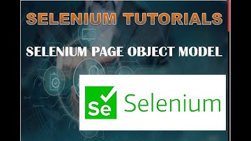 Selenium Page Objects model design Pattern