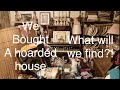 We Bought EVERYTHING inside a Hoarded house! what will we find?! Part 1. The Musicians House