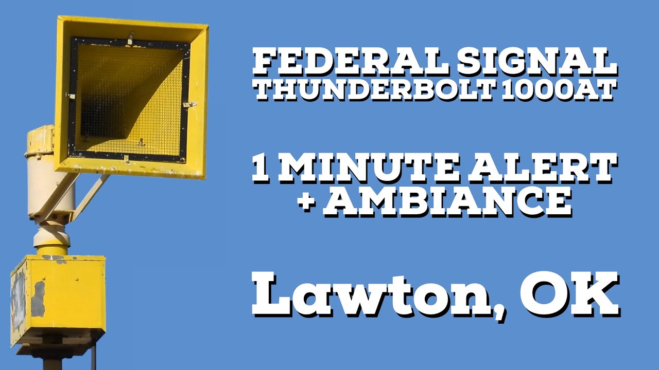 (Sick) FS Thunderbolt 1000AT | 1 Min. Alert + Ambiance | Lawton, Oklahoma | 12/29/25