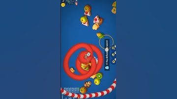 worms zone magic tricks #26 #gaming #gameplay