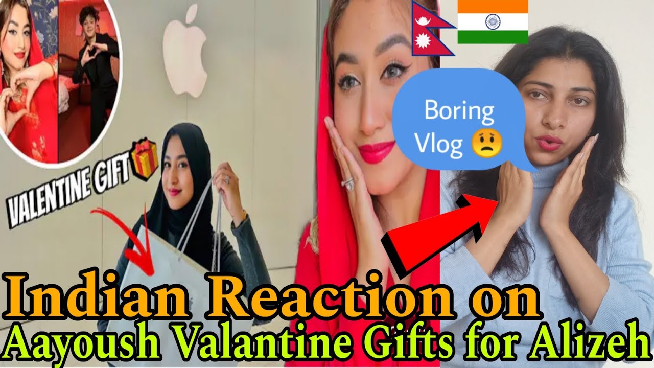 INDIAN reaction on Nepal| Aayoush Expensive Valentine Gifts for Alizeh| Boring Vlog 😟| Crazzy Pikku