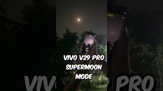 vivo V29 Pro moon zoom test 🌙 (supermoon) Resimi