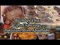 Beti ki Birthday arrange kerlee julde main |Dounuts Treats or Gifts unboxing|Pakistani mom abudhabi