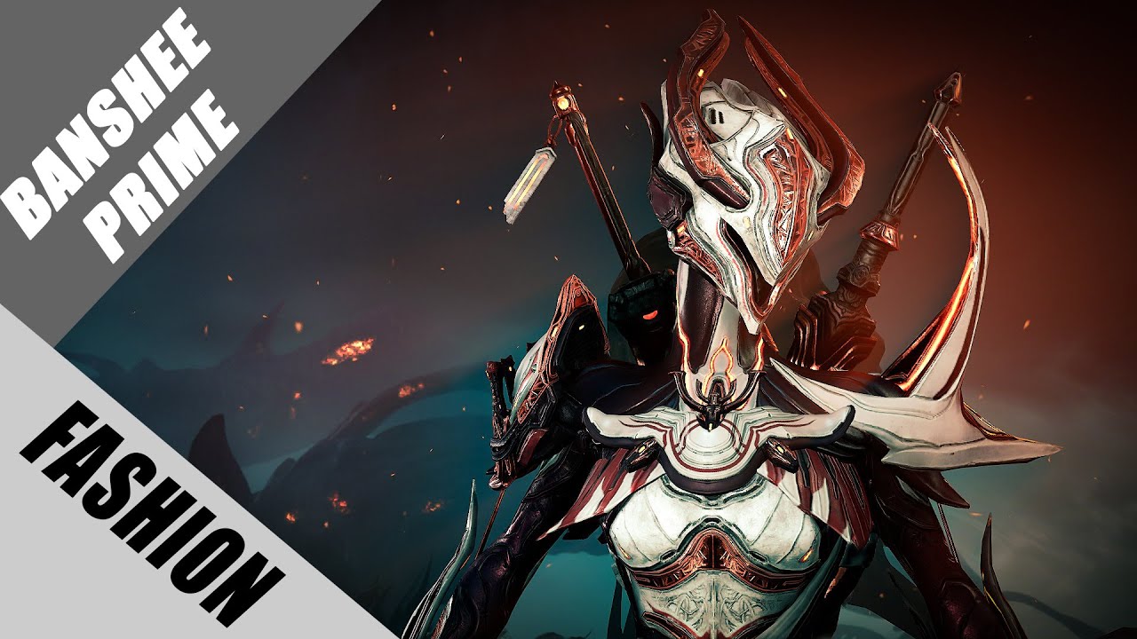 Warframe Fashion Frame Banshee Prime Royal Baroness YouTube