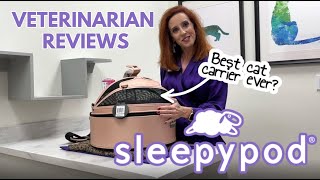 Feline Veterinarian Reviews SLEEPYPOD Cat Bed Carrier  Is it worth it?