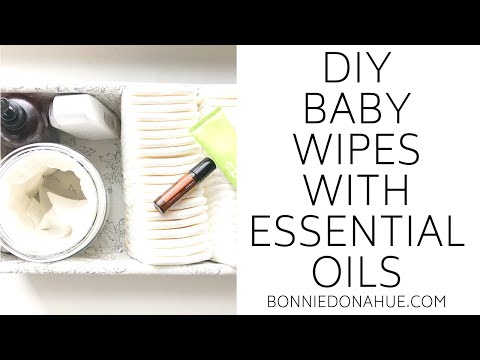 How to Make Your Own Baby Wipes with Essential Oils