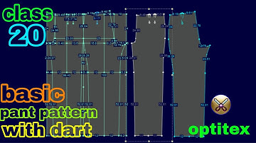 basic dart pant pattern for women
