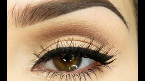 Eyebrow tutorial for thick brows