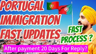 Portugal 🇵🇹 immigration updates today 2024 // After payment Reply in 20 Days @sarwaraportugal