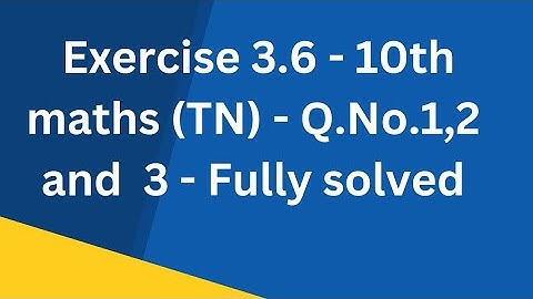 10th maths (TN) - Chapter 3 - Addition and Subtraction of Rational Expressions