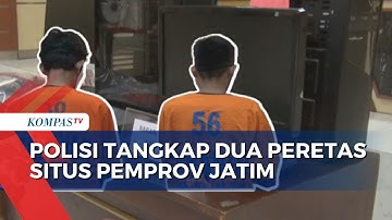 2 Peretas Situs Pemprov Jatim Ditangkap, Salah Satunya Residivis Kasus Peretasan Bawaslu RI