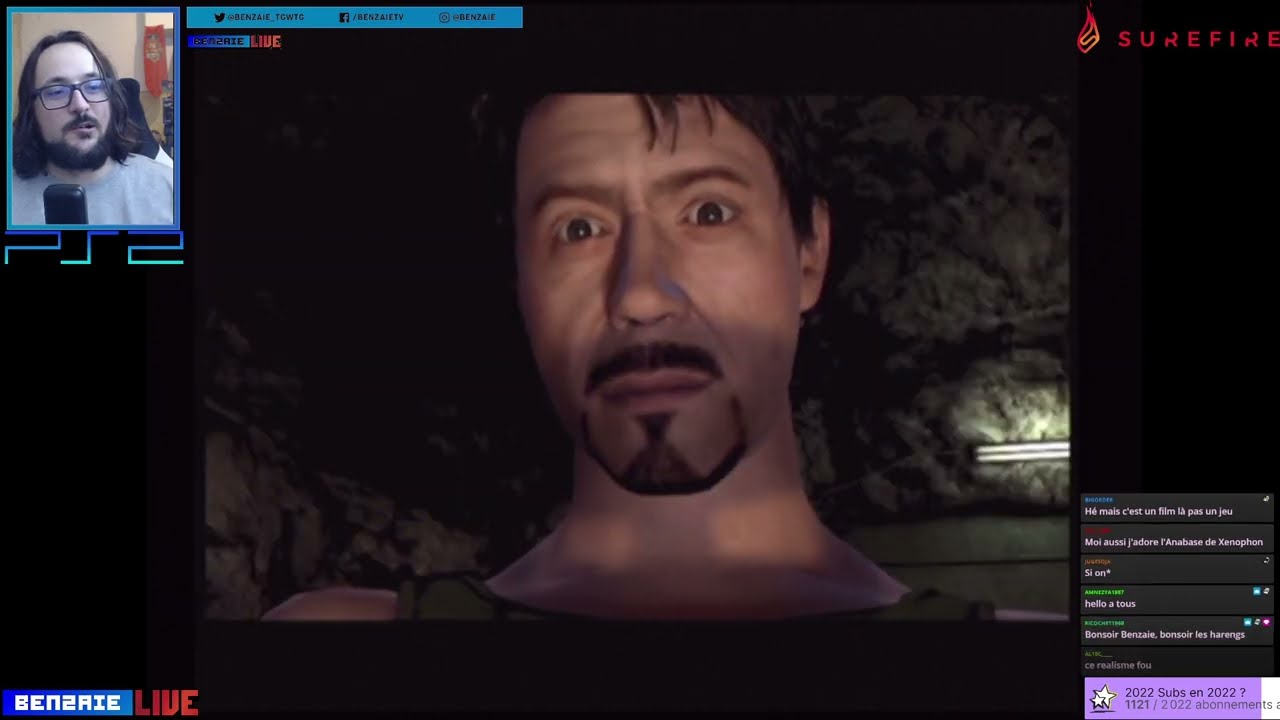 Iron Man, Le Film, Le Jeu #PS2 Benzaie Live !