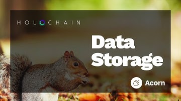 Ecosystem Sessions with Acorn – Data Storage