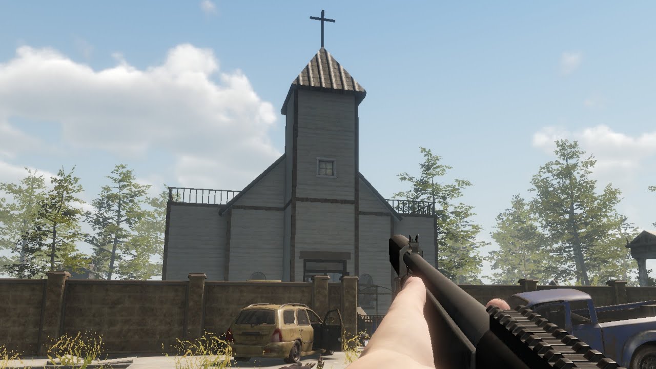 The Church Of Many Secrets & Tactical Shotgun And A Pistol