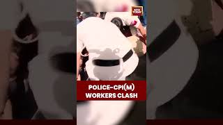 Delhi: Police, CPI(M) Leaders Reportedly Clash During Protest Over ED Raid | Vijayan | Left