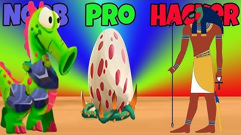 🦕 Dino bash 🍎 NOOB vs PRO vs HACKER ❎ 15