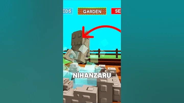 *NEW* INFINITE BOOST WITH NIHONZARU BUG IN GROW A GARDEN #robloxshorts #growagarden